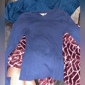 Banana republic dark blues long sleeve